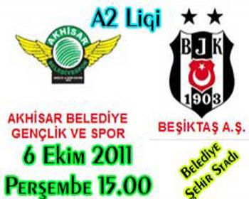 Akhisar Belediyespor A2 Ligine Beşiktaş ile Başlıyor