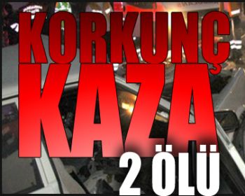 Akhisar’da Trafik Kazası 2 Ölü 1 Yaralı