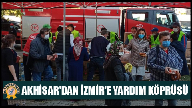 Akhisardan İzmire Yardım Köprüsü