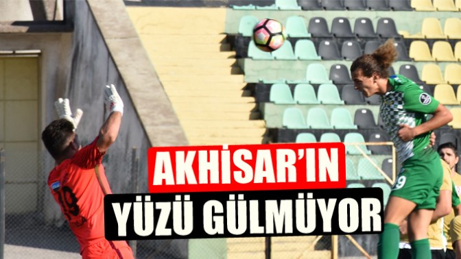 Akhisarın Yüzü Gülmüyor 2-2