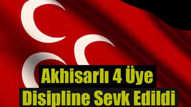 Akhisarlı 4 Üye Disipline SEvk Edildi