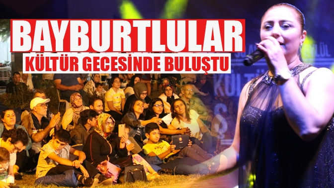 Akhisarlı Bayburtlular, kültür gecesinde buluştu