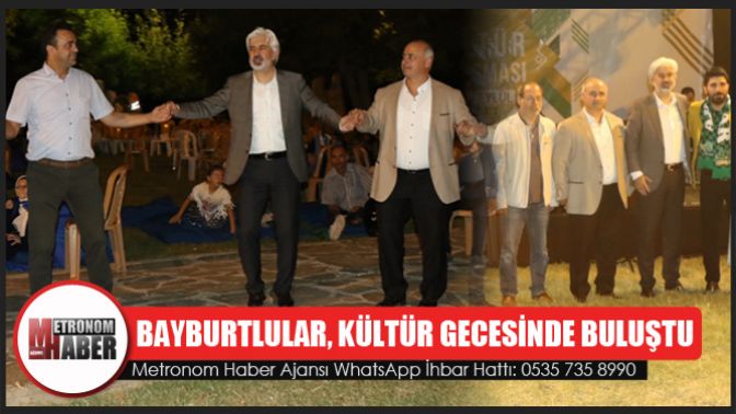 Akhisarlı Bayburtlular, Kültür Gecesinde Buluştu