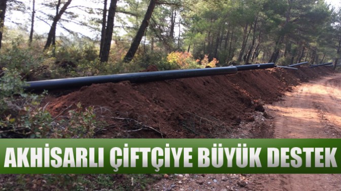 Akhisarlı Çiftçiye Büyük Destek