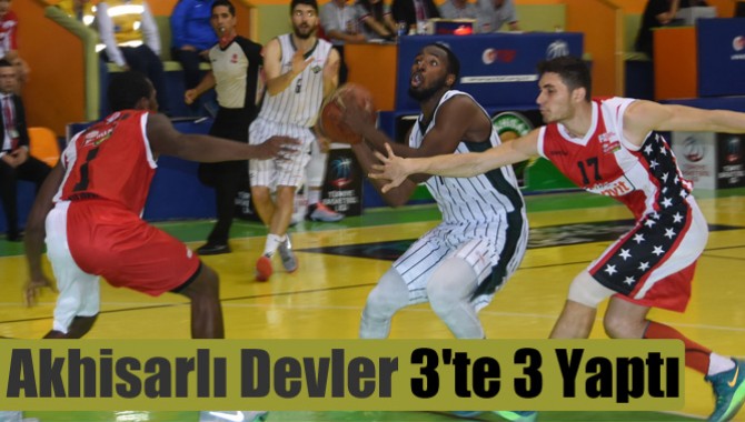 Akhisarlı Devler 3'te 3 Yaptı