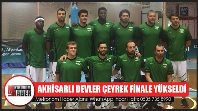 Akhisarlı Devler Çeyrek Finale Yükseldi