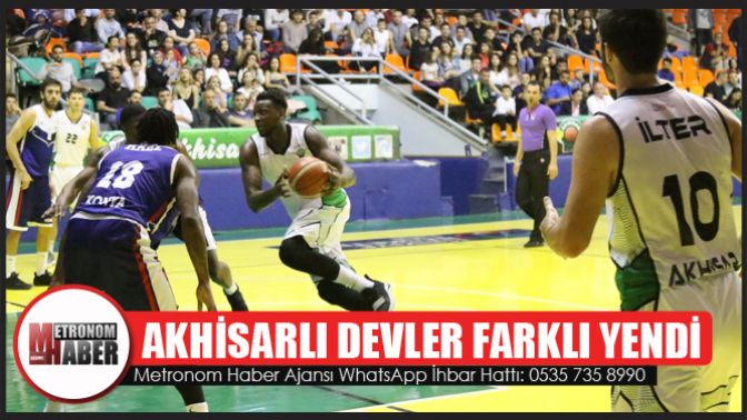 Akhisarlı devler, Selçuklu Basketbolu 100-73 yendi