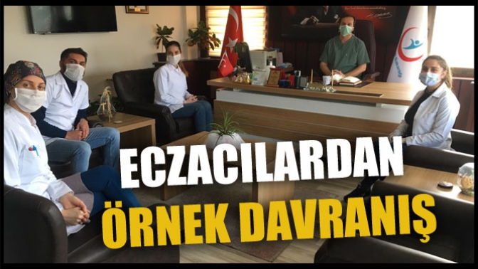 Akhisarlı Eczacılardan Örnek Davranış