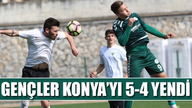 Akhisarlı gençler Konya’yı 5-4 yendi