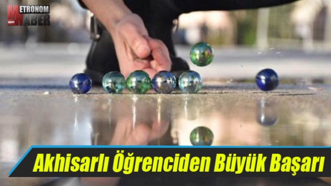 Akhisarlı Öğrenciden Büyük Başarı