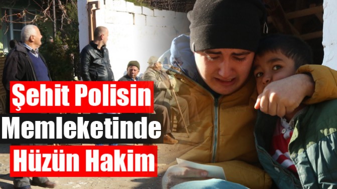 Akhisarlı Şehit Polisin Memleketinde Hüzün Hakim