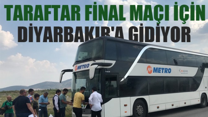 Akhisarlı taraftarlar, final maçı için Diyarbakır’a gidiyor