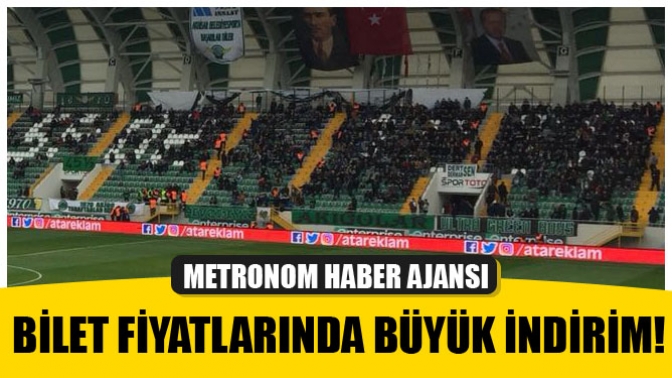 Akhisarspor’da bilet fiyatlarında büyük indirim!