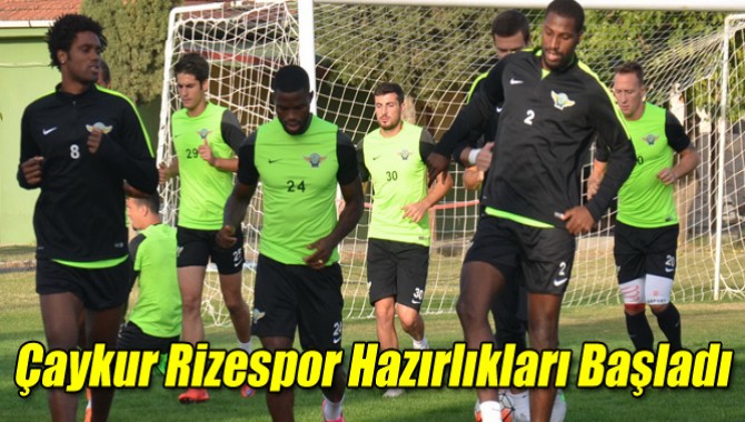 Akhisarspor’da Çaykur Rizespor Hazırlıkları Başladı