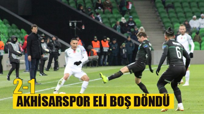 Akhisarspor Eli Boş Döndü