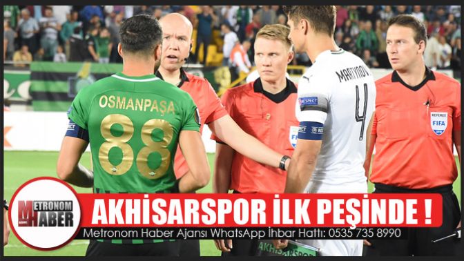 Akhisarspor İlk Peşinde!