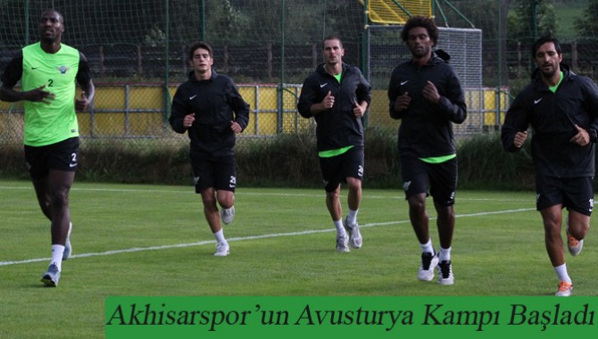 Akhisarspor’un Avusturya Kampı Başladı