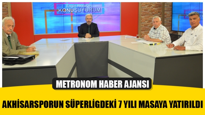 Akhisarspor’un Süper Lig’deki 7 yılı masaya yatırıldı