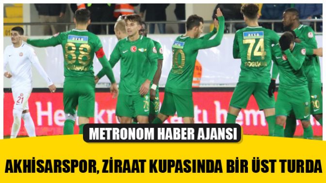 Akhisarspor, Ziraat Kupasında bir üst turda