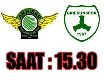 Akhisarspor-Giresunspor Maç Bilet Fiyatları Açıklandı