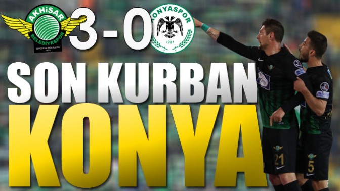 Akhisarsporun Son Kurbanı Konyaspor