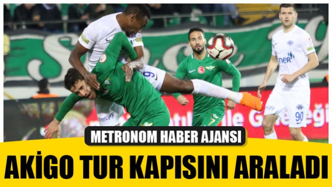 Akigo tur kapısını araladı