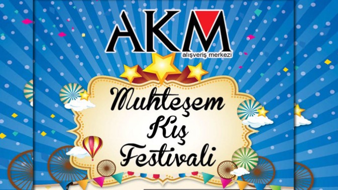 AKM Alış Veriş Mağazasında Muhteşem Kış Festivali