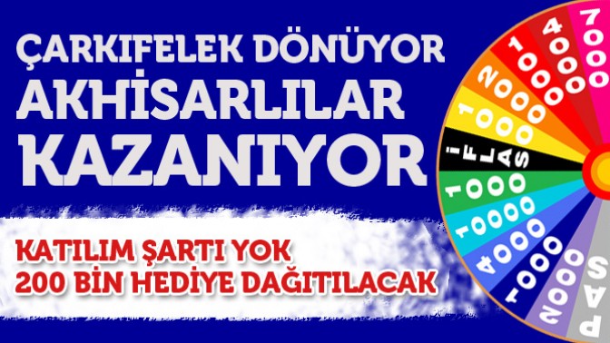 Akm’de Çarkıfelek İle Çeviren Kazanıyor