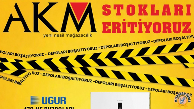 AKM Stokları Eritiyor