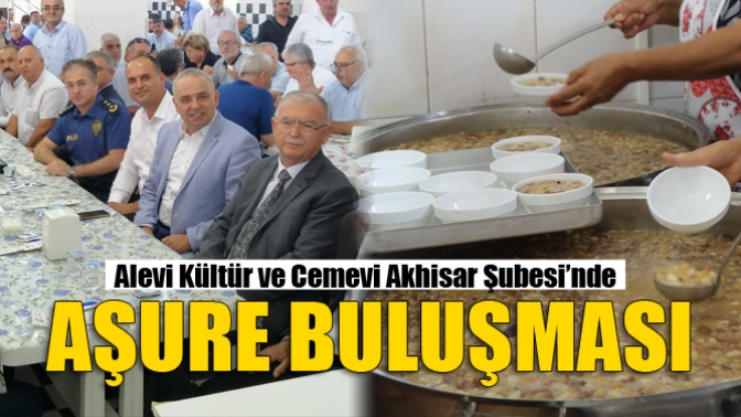 Alevi Kültür ve Cemevi Akhisar Şubesi’nde aşure buluşması