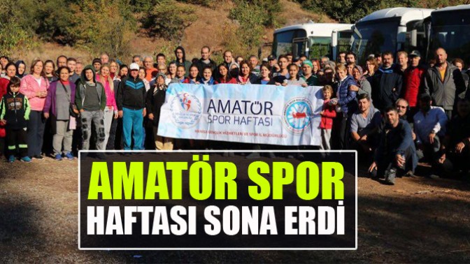 Amatör Spor Haftası Sona Erdi