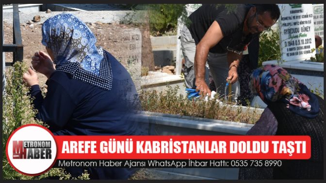 Arefe Günü Kabristanlar Doldu Taştı