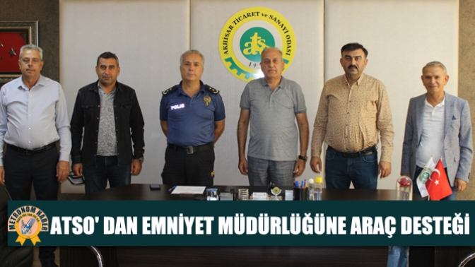 ATSO dan Emniyet Müdürlüğüne Araç Desteği