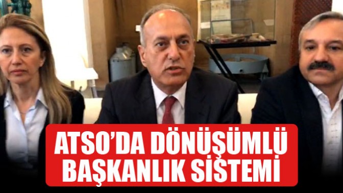 ATSOda Dönüşümlü Başkanlık Sistemi