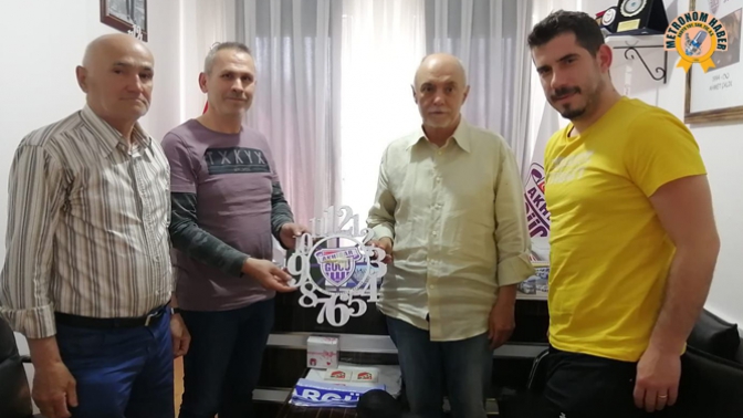 Avni Erboy Akhisargücü Spor Kulübünü Ziyaret Etti