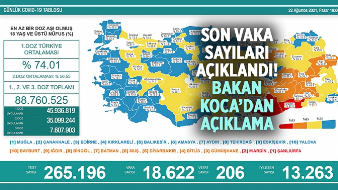 Bakan Koca: Kayıplarımız Can Yakan Seviyede