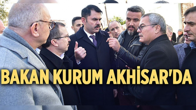 Bakan Kurum Akhisarda