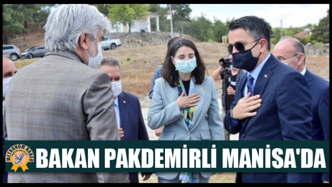 Bakan Pakdemirli Manisada