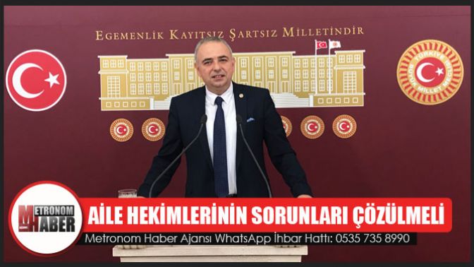 Bakırlıoğlu Aile Hekimlerinin Sorunları Çözülmeli