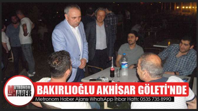 Bakırlıoğlu Akhisar Göletinde