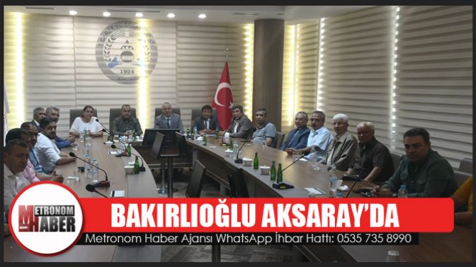 Bakırlıoğlu Aksaray’da