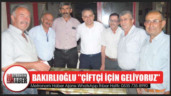 Bakırlıoğlu Çiftçi İçin Geliyoruz