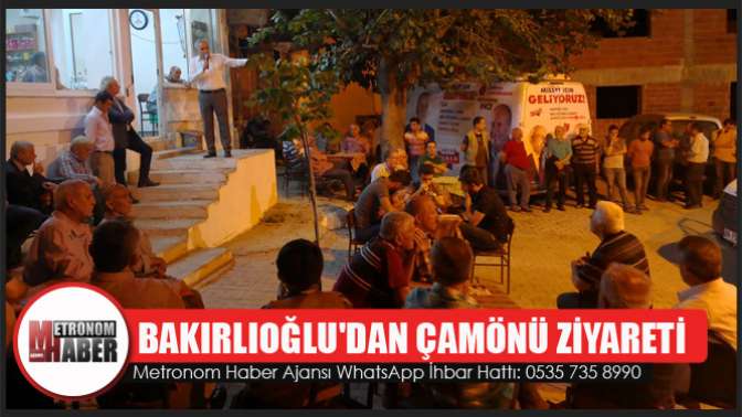 Bakırlıoğludan Çamönü Ziyareti