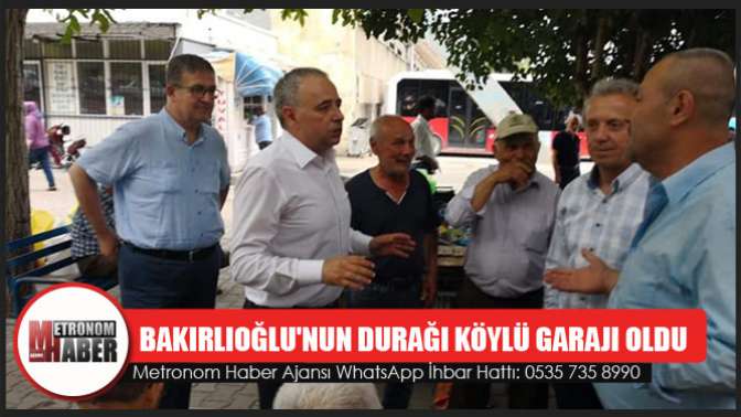 Bakırlıoğlunun Durağı Köylü Garajı Oldu