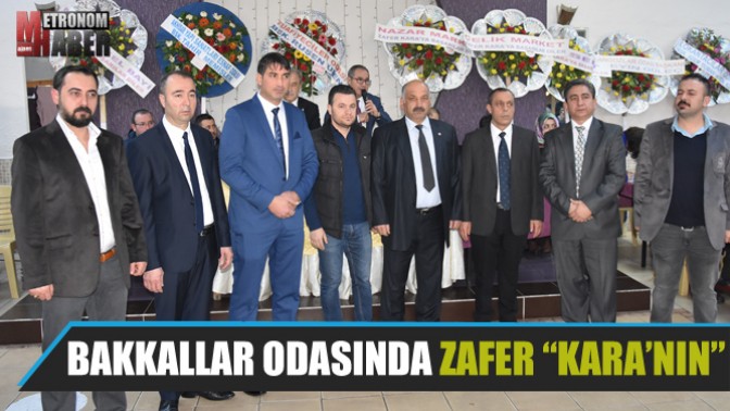 Bakkallar odasında Zafer Karanın