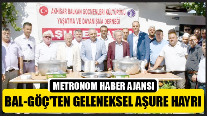 Bal-Göçten Geleneksel Aşure Hayrı