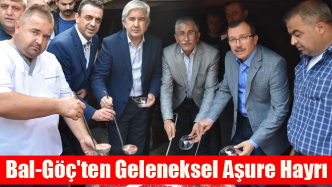 Bal-Göçten Geleneksel Aşure Hayrı