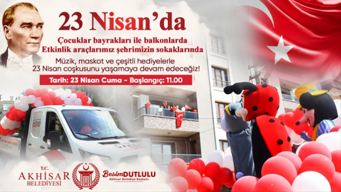 Başkan Dutlulu “23 Nisan coşkusunu yaşatacağız”