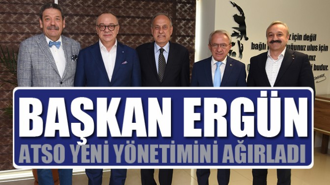 Başkan Ergün, Akhisar Ticaret ve Sanayi Odası Yeni Yönetimini Ağırladı