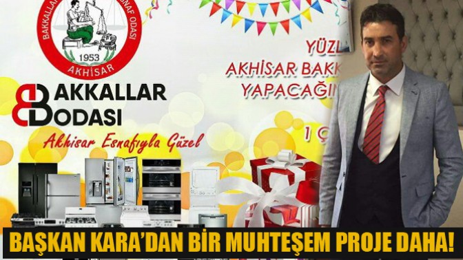 Başkan Kara’dan Bir Muhteşem Proje Daha!